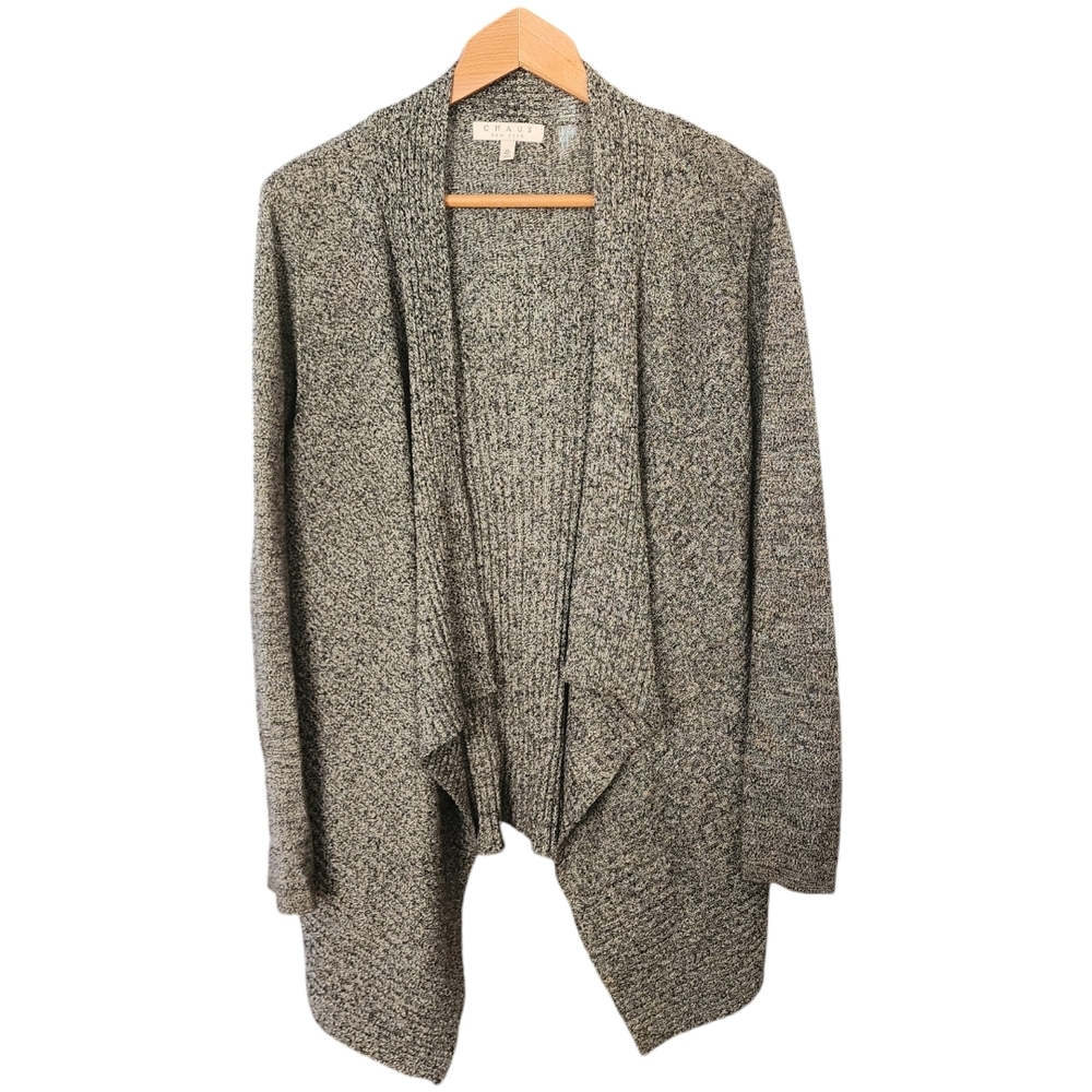 Chaus Gray Women's Sweater Cardigan